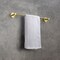 Kibi Circular Bathroom 18" Towel Bar - Brush Gold KBA1407BG - alternate 6